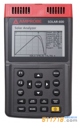 美國(guó)AMPROBE(安博) SOLAR-600太陽能分析儀